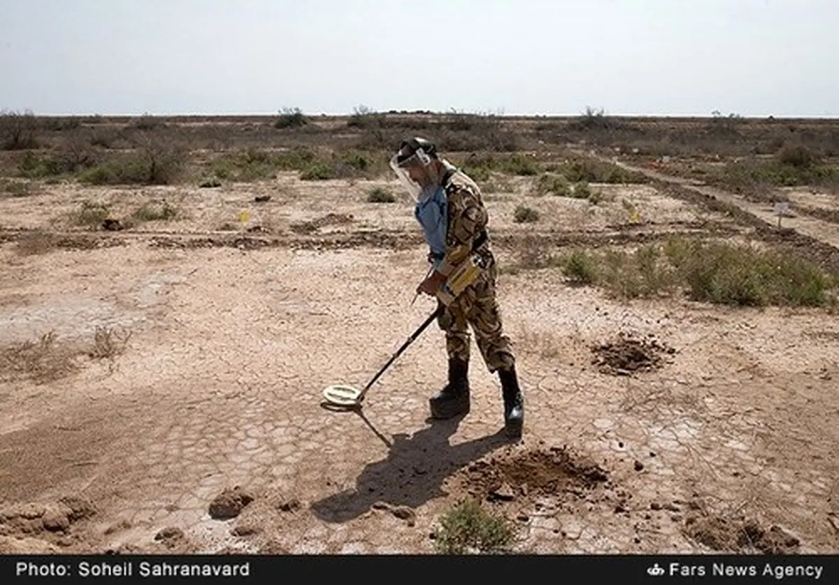 عملیات پاکسازی مین /تصاویر