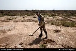 عملیات پاکسازی مین /تصاویر