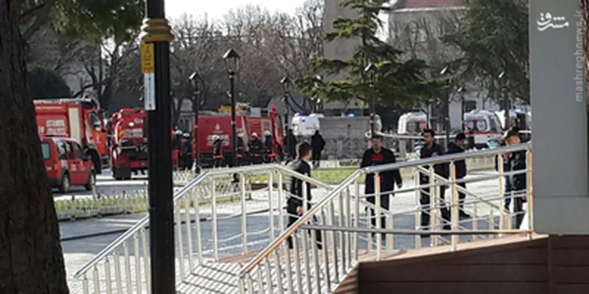 اولین تصاویر از انفجار تروریستی در استانبول ترکیه(+18)