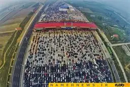 به این میگن ترافیک!+تصاویر