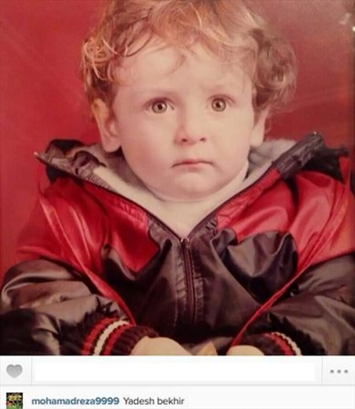 عکس/ خلعتبری در کودکی