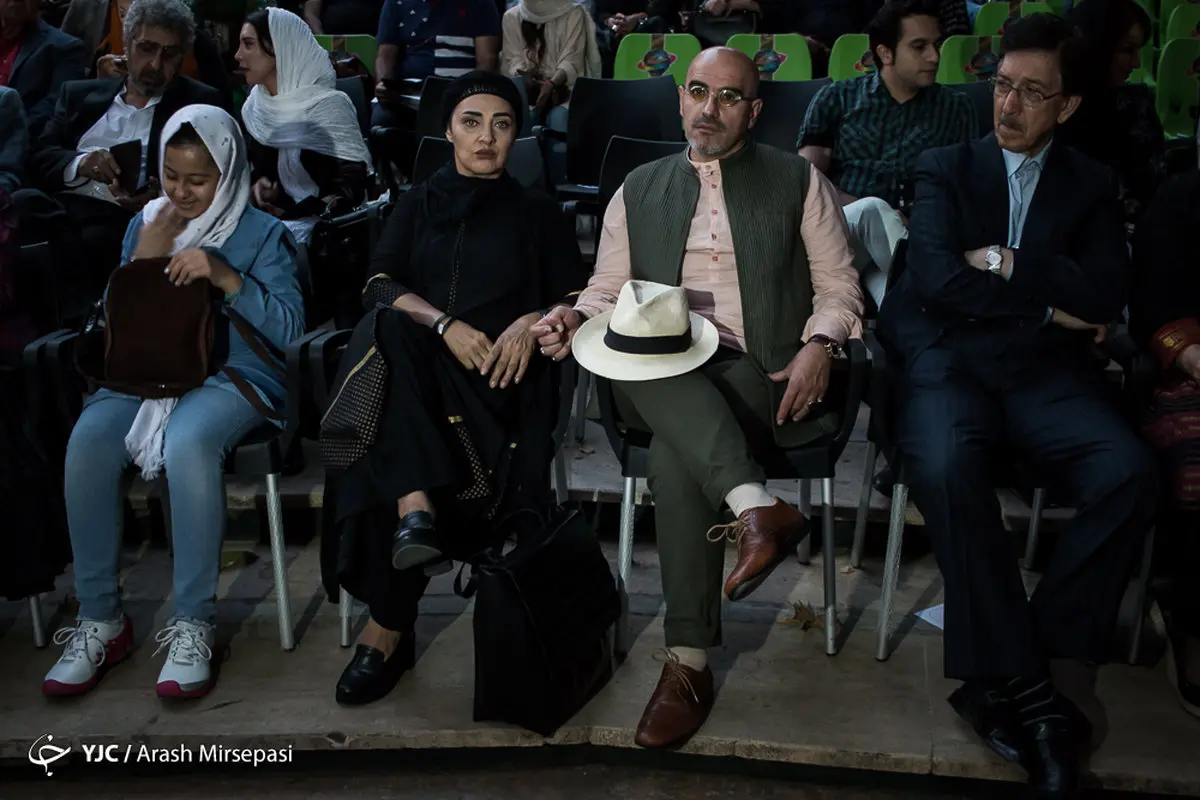 تیپ جالب رویا نونهالی در یک کنسرت موسیقی/عکس