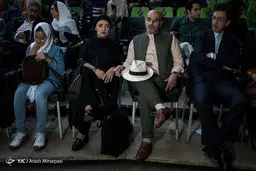 تیپ جالب رویا نونهالی در یک کنسرت موسیقی/عکس