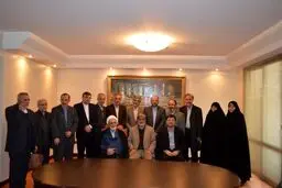 جلسه هماهنگی فهرست صدای ملت با حضور مطهری/ عکس