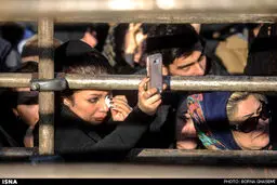 مراسم چهلم مرتضی پاشایی/عکس