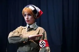 خانم بازیگر به ارتش نازی‌ها پیوست/عکس