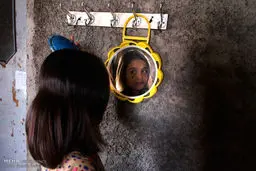 «رنگ در رنگ» با دختران ترکمن و دارهای قالی /تصاویر