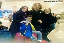 فوتبالیست ایرانی و همسرش در نیویورک و نیوجرسی/ عکس