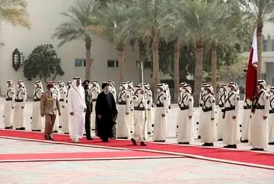 رئیسی در قطر