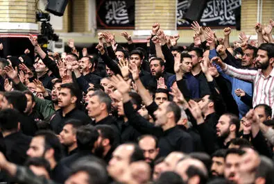 عزاداری حسینیه امام خمینی