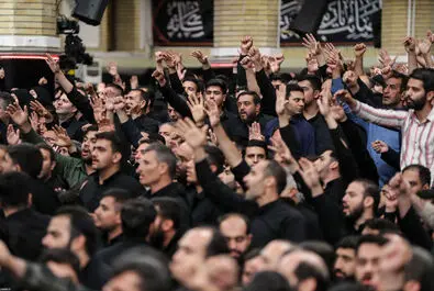 عزاداری حسینیه امام خمینی