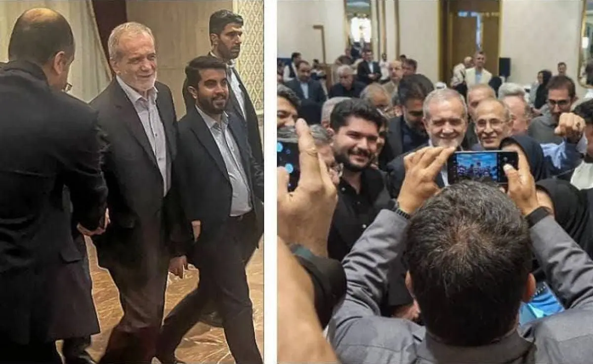 پشت‌پرده علت حضور سرزده پزشکیان در واپسین ساعات شب گذشته در هتل استقلال 