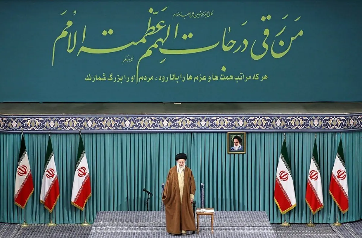 متن و معنای حدیث نصب شده در محل سخنرانی امروز رهبر انقلاب