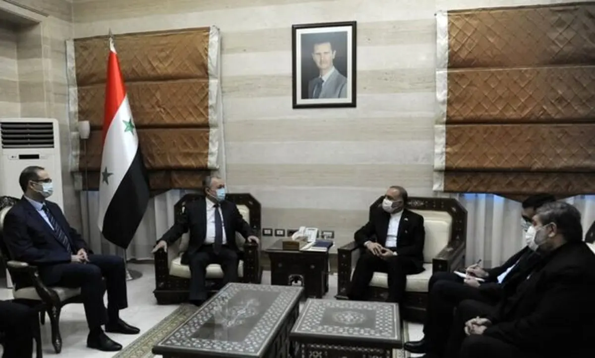 رایزنی فرستاده ایران با نخست وزیر سوریه