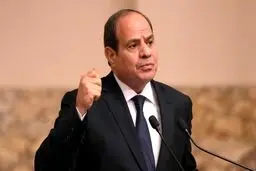 تأکید السیسی بر ایجاد مناطق امن در سراسر نوار غزه برای پناه دادن به آوارگان