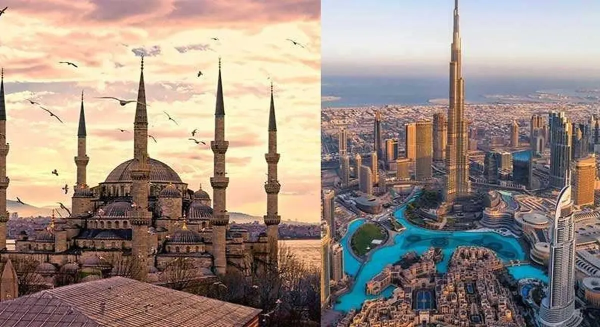 تعطیلات به کجا می روید؟ استانبول یا دبی؟