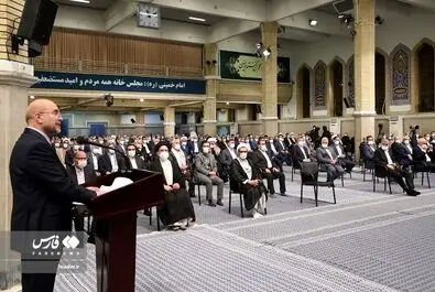 رهبر انقلاب نمایندگان مجلس