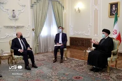 دیدار وزیرخارجه عراق با رئیسی
