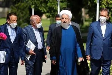 تصاویر آخرین جلسه هیات دولت روحانی