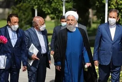 تصاویر آخرین جلسه هیات دولت روحانی