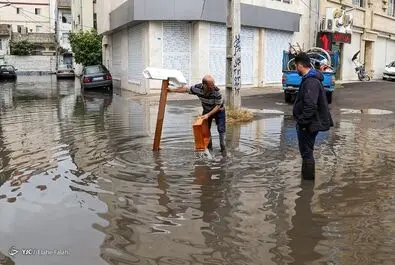 سیلاب در رشت