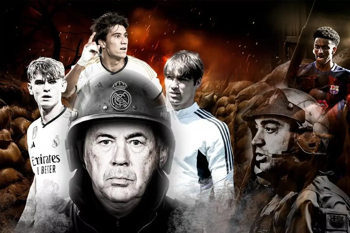 اقتصاد جنگ: رئال از روی دست بارسا کپی می‌کند!‌