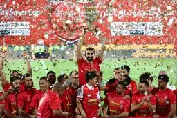 لحظه قهرمانی پرسپولیس در سوپرجام