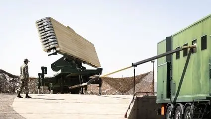 لحظه هدف قرار گرفتن رادار نجم و پرسنلش در جنگ ۱۲روزه 