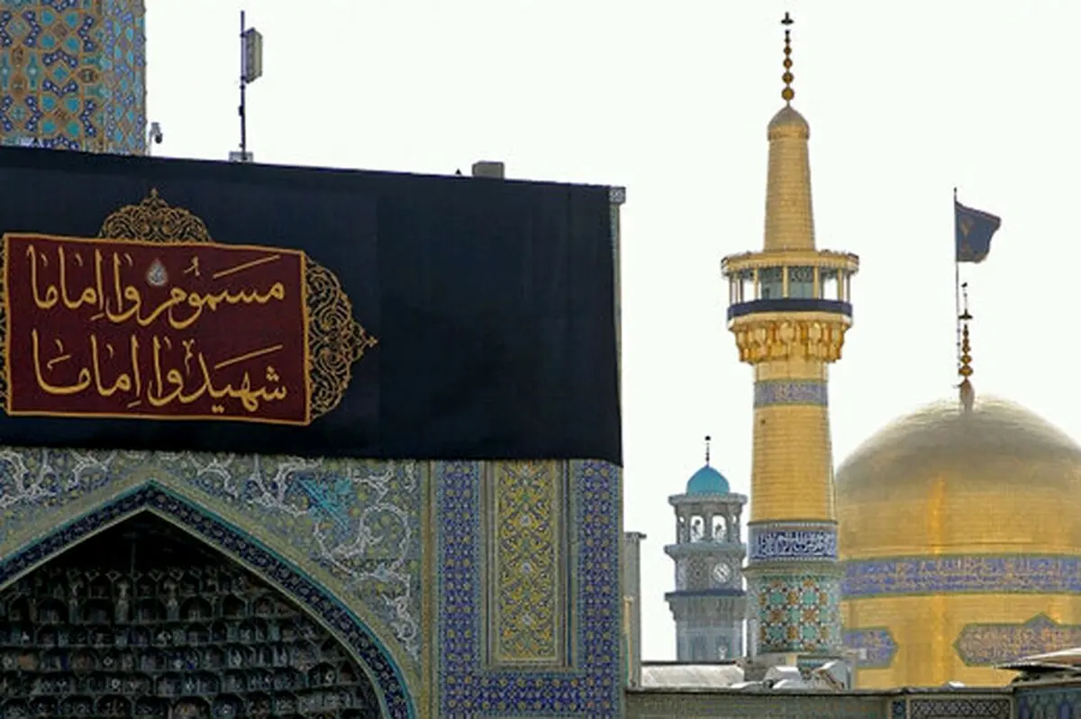 تصاویری احساسی از مشهد در روز شهادت امام رضا (ع)
