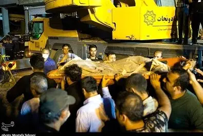 حادثه ریزش ساختمان
