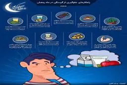 راهکارهای جلوگیری از گرسنگی در ماه مبارک رمضان