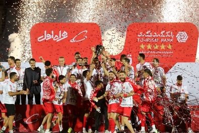 تصاویر پنجمین قهرمانی متوالی پرسپولیس