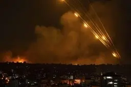 اصابت رگباری موشک‌های ایرانی به اهداف در اسرائیل