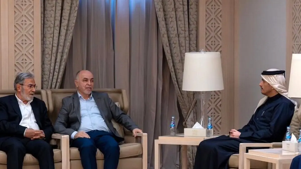 جزئیات دیداز گروه‌های فلسطینی با وزیر خارجه قطر