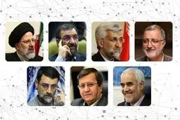 پرتکرارترین کلمات نامزدهای ریاست جمهوری در مناظره اول+ اینفوگرافی