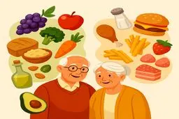 خبر خوب برای سالمندان و بازنشستگان : راز طول عمر در یک برنامه غذایی ساده