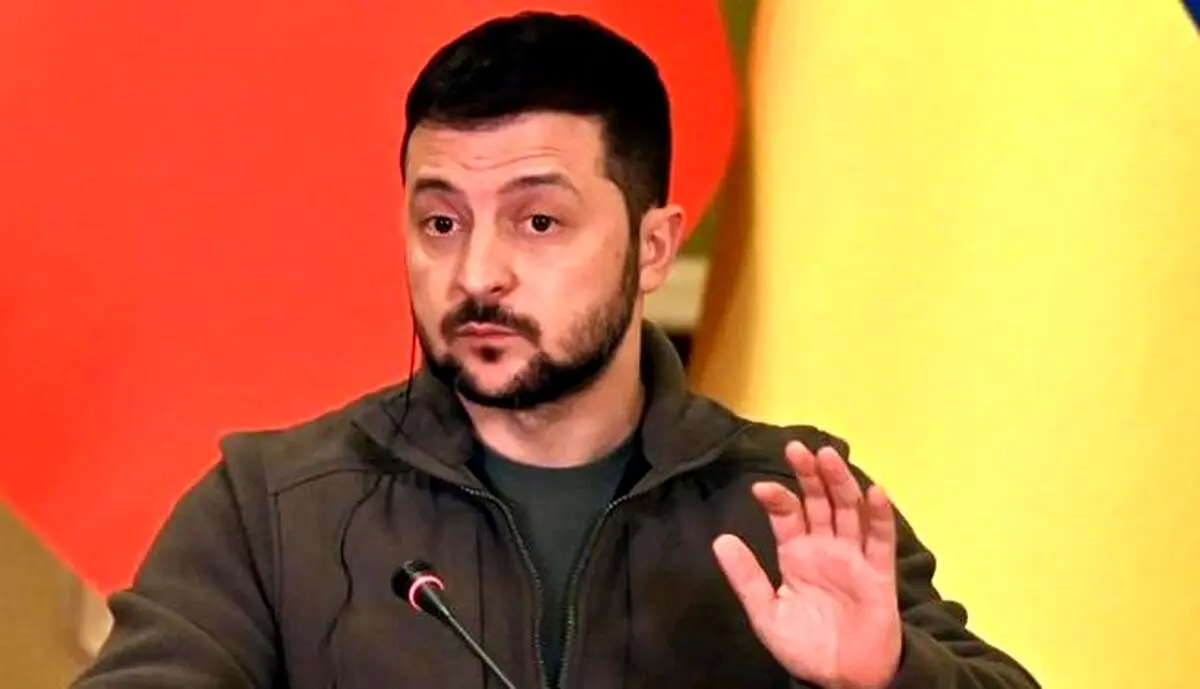 زلنسکی: اوکراین در نبرد با اتحاد بزرگ روسیه-ایران است