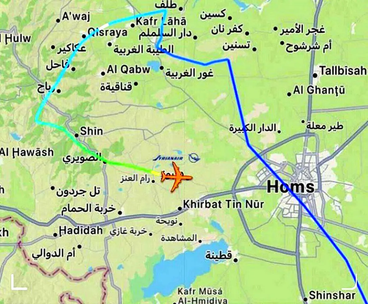 ماجرای خاموش شدن رادار هواپیمای اسد در هنگام ترک سوریه