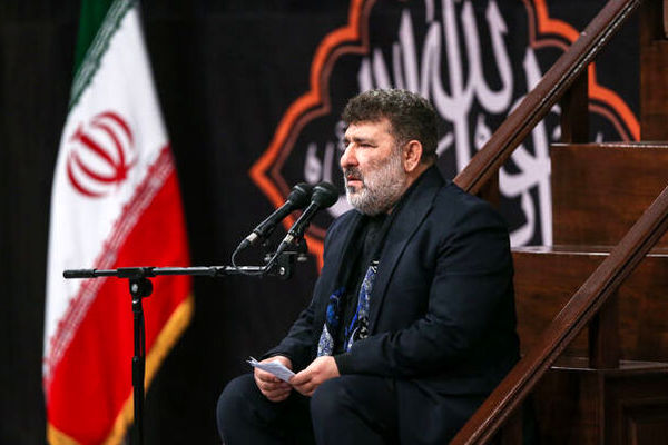  نوحه‌خوانی ‌حدادیان در شام غریبان در حسینیه امام خمینی(ره)