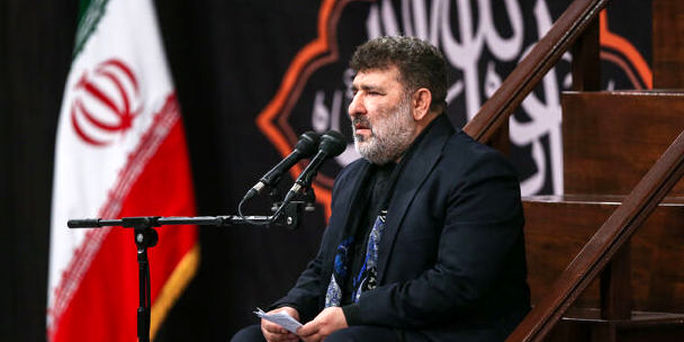  نوحه‌خوانی ‌حدادیان در شام غریبان در حسینیه امام خمینی(ره)