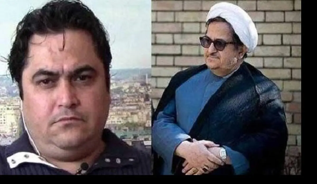 خشم پدر روح الله زم از قیرپاشی عده ای ناشناس به سنگ قبر پسرش + عکس