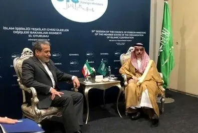 دیدار عراقچی با فیصا ابراهیم وزیر خارجه عربستان