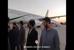 لحظه ورود عراقچی به دمشق