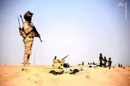 تامین امنیت مرز عراق و سوریه توسط حشد الشعبی +تصاویر