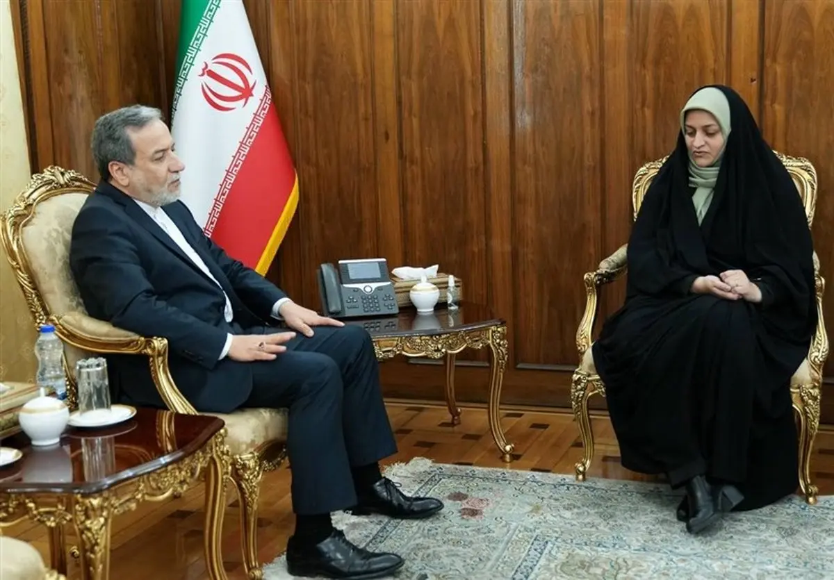 دیدار سرکنسول جدید ایران در آلماتی با عراقچی پیش از عزیمت به محل مأموریت