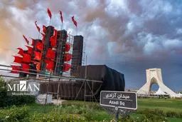 تصاویر نخستین سوگواره آئینی محرم شهر