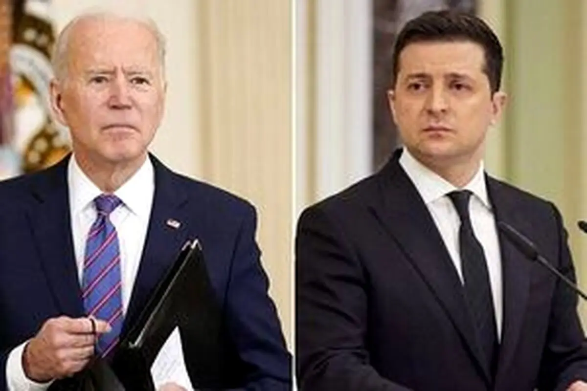 زلنسکی بایدن را عصبانی کرد!