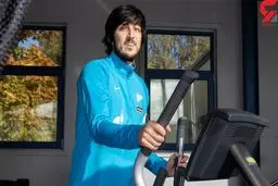 ترس سردار آزمون از خانم ماریا در روسیه + عکس