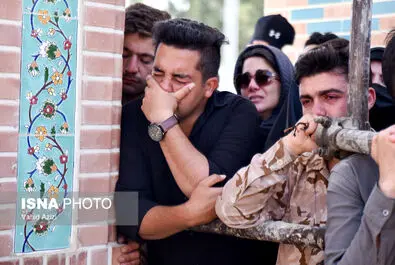 تشییع پیکر شهید احمدی