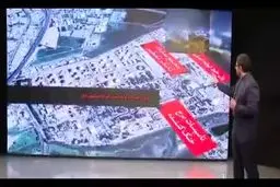 ببینید | خسارت سنگین پالایشگاه حیفا پس از حمله ایران